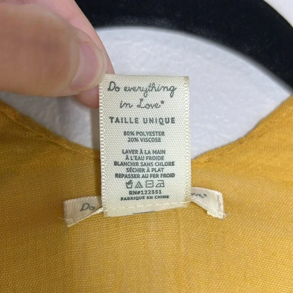 Do Everything In Love boho embroidered Kimono style cardigan - Picture 6 of 11